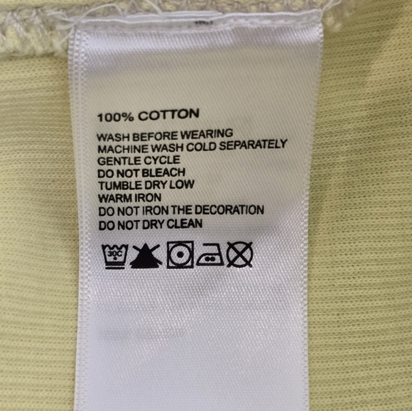 Tommy Bahama Tobago Bay Half Zip Sweatshirt Fresh Lemon Color  Size XXL Preppy - Picture 12 of 14